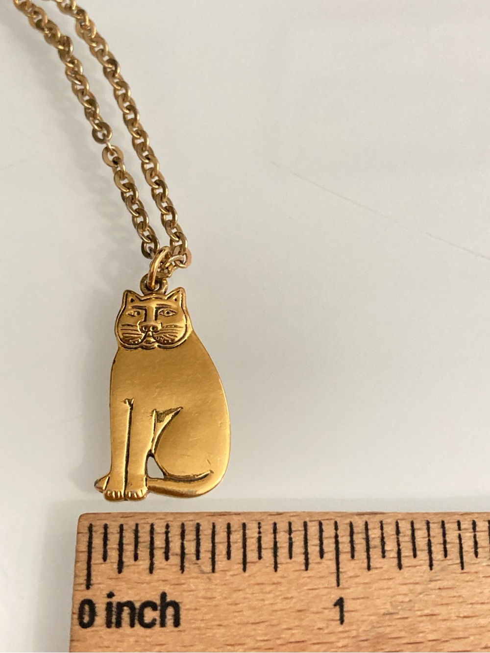 😻 Laurel Burch Mystic Cat Earring Repurposed Necklace - Picture 4 of 4